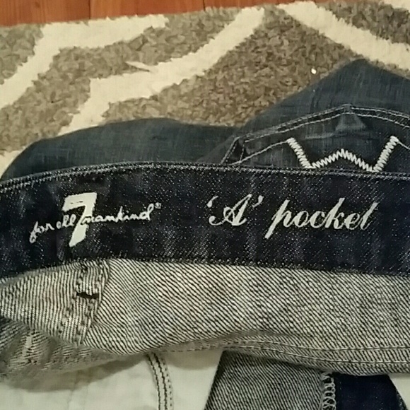 7 for all man kind "A" pocket size 26 - Picture 5 of 6